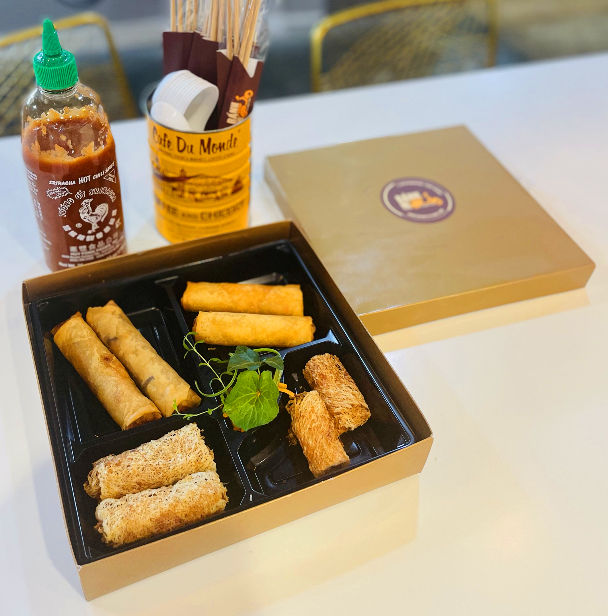spring roll box small